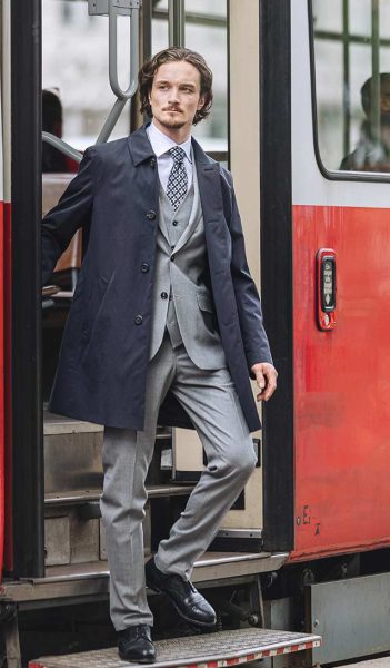 Mantel für Herren bei STURM Herrenausstatter Wien