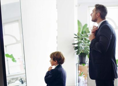 Vater als Vorbild: Was der moderne Gentleman seinem Sohn mitgibt